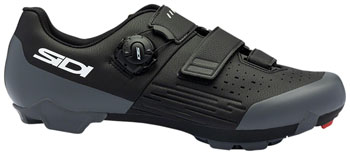 SIDI Silvis XC Clipless Shoes - Black, 48 Black PAA Mountain Biking Shoes