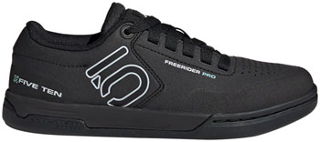 Five Ten Freerider Pro Flat Shoes - Women's, Core Black/Crystal White/Acid Mint, 11 Core Black/Crystal White/Acid Mint PAA Flat Pedal Shoes