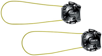 SIDI Tecno-3 Rotor System 65mm System Pair - Black/Yellow PAA Shoe Parts