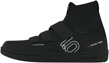 Five Ten Freerider Pro Mid VCS Flat Shoes - Men's, Black / Footwear White / Carbon, 11.5 PAA Flat Pedal Shoes