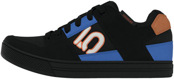 Five Ten Freerider Flat Shoes - Men's, Core Black/Off White/Ray Blue, 15 PAA Flat Pedal Shoes