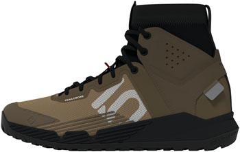 Five Ten Trailcross Mid Pro Flat Shoes - Men's, Cardboard/Off White/Core Black, 9 PAA Flat Pedal Shoes