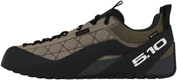 Five Ten Guidetennie Pro GTX Flat Shoes - Men's, Cardboard/FTWR White/Core Black, 9 PAA Flat Pedal Shoes