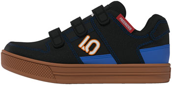 Five Ten Freerider VCS Flat Shoes - Kid's, Pure Orange/Pure Orange/Blue, 1 PAA Flat Pedal Shoes