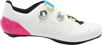 SIDI Genius X WYVE Road Shoes - White Fluo, 41.5 White Fluo PAA Road Cycling Shoes