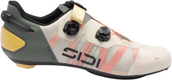 SIDI Wire 3 Road Shoes - Mens, Sand Coral Fluo, 45 Sand Coral Fluo PAA Road Cycling Shoes