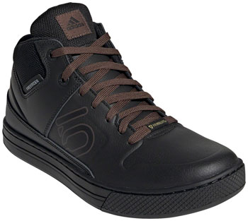 Five Ten Freerider EPS Mid Flat Shoes - Men's, Core Black / Brown / FTWR White, 6.5 Core Black / Brown / FTWR White PAA Flat Pedal Shoes