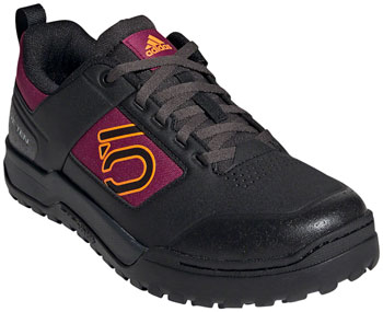 Five Ten Impact Pro Flat Shoes - Women's, Core Black / Signal Orange / Power Berry, 8.5 Core Black / Signal Orange / Power Berry PAA Flat Pedal Shoes