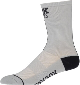 FOX Transfer Coolmax Socks - Gray, 7", Small/Medium Gray PAA Socks