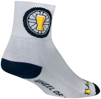 SockGuy Classic Destiny Socks - 3", Gray, Large/X-Large Gray PAA Socks