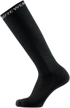 Gorewear Essential Thermo Long Socks - Black, Men's, 6-7.5 Black PAA Socks