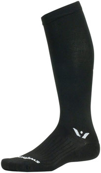 Swiftwick Aspire Knee High Socks - 12", Black, X-Large Black PAA Socks