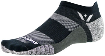 Swiftwick Flite XT No Show Socks - No Show, Black, Medium Black PAA Socks