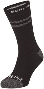 SealSkinz Scoulton Socks - Black, X-Large Black PAA Socks