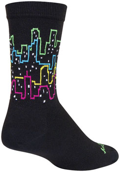 SockGuy After Hours Crew Socks - 6", Large/X-Large After Hours PAA Socks
