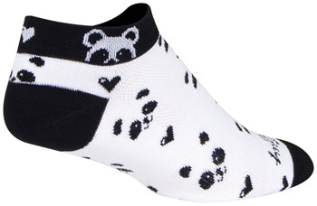 SockGuy Classic Low Panda Socks - 1", Women's, Small/Medium Panda PAA Socks