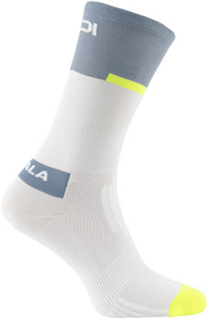 SIDI Neo Socks - White/Grey, 20cm, Fits Sizes 35-39 White/Grey PAA Socks