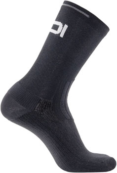 SIDI Visibilis Socks - Black, 18cm, Fits Sizes 40-43 Black PAA Socks