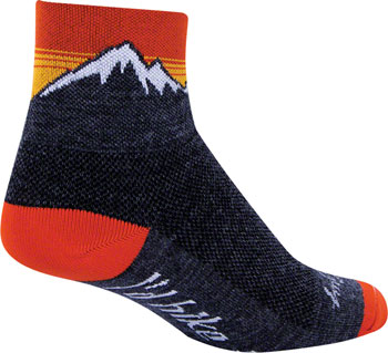 SockGuy Wool Hiker Socks - 3", Black, Small/Medium Black PAA Socks