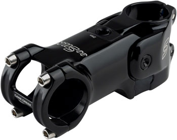 Cane Creek eeSilk SL Stem - 80mm, 31.8mm, -6, 1 1/8", Alloy, Black, w/o Comp Switch Black EA Stems