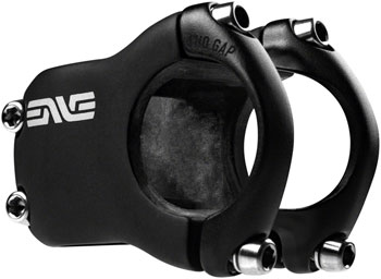 ENVE Composites M6 Mountain Carbon 31.8mm Stem - 35mm, 31.8mm, +/-0, 1 1/8", Carbon, Black EA Stems
