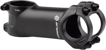 Promax Gent 31.8mm Stem, Length 80mm, 1-1/8" Threadless Black EA Stems