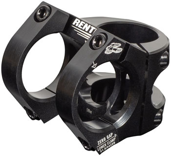 Renthal Apex Stem - 31mm, 31.8 Clamp, +/-5, 1 1/8", Aluminum, Black/Black EA Stems