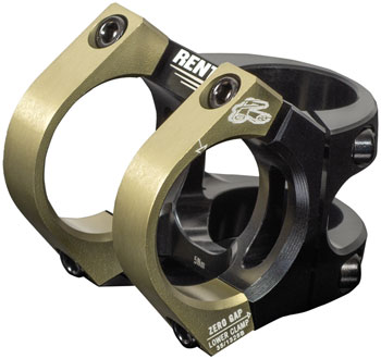 Renthal Apex 35 Stem - 33mm, 35 Clamp, +/-5, 1 1/8", Aluminum, Black/Gold EA Stems