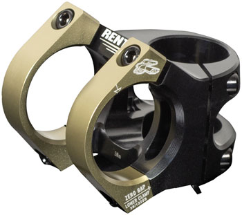 Renthal Apex 35 Stem - 40mm, 35 Clamp, +/-5, 1 1/8", Aluminum, Black/Gold EA Stems