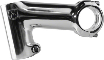 Velo Orange Tall-Stack Stem - 110mm, 31.8 Clamp, -17, 1 1/8", Aluminum, Silver EA Stems