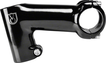 Velo Orange Tall-Stack Stem - 80mm, 31.8 Clamp, -17, 1 1/8", Aluminum, Black EA Stems