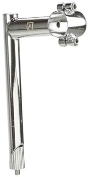 Velo Orange Quill Stem - 31.8mm Clamp, 22.2-24tpi Quill, 80mm, Chrome EA Stems