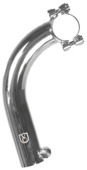 Velo Orange Cigne Stem - 31.8mm Clamp, 70mm, Polished Silver Polished EA Stems