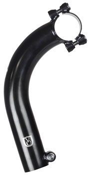 Velo Orange Cigne Stem - 31.8mm Clamp, 90mm, Black Noir EA Stems
