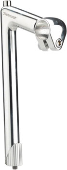 Nitto Technomic Stem - 90mm, 26 Clamp, -18, 22.2-24tpi Quill, Aluminum, Silver EA Stems
