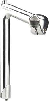 Nitto Technomic Stem - 110mm, 26 Clamp, -18, 22.2-24tpi Quill, Aluminum, Silver EA Stems