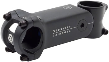 Redshift Sports ShockStop Stem - 90mm, 31.8 Clamp, +/-6, 1 1/8", Aluminum, Black EA Stems