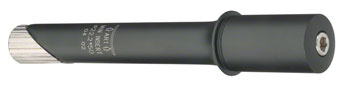 Dimension Steerer Adaptor 1" quill to 1-1/8" Threadless Black EA Stem Column Adaptor