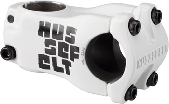 TruVativ Hussefelt Stem - 60mm, 31.8 Clamp, +/-0, 1 1/8", Aluminum, White EA Stems