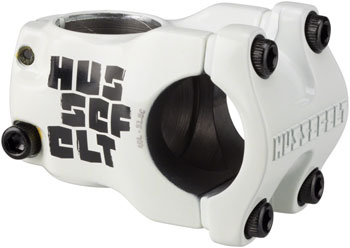 TruVativ Hussefelt Stem - 40mm, 31.8 Clamp, +/-0, 1 1/8", Aluminum, White EA Stems