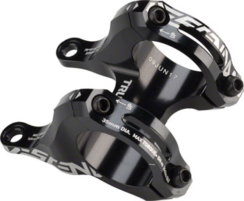 TruVativ Descendant Stem - 50mm, 35 Clamp, +/-0, Direct Mount, Aluminum, Black EA Stems