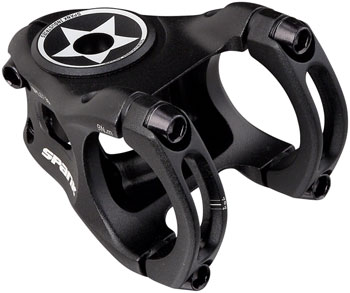 Spank Split 35 Stem - 35mm, 35 Clamp, +/-0, 1 1/8", Aluminum, Black EA Stems