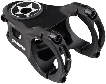 Spank Split 35 Stem - 45mm, 35 Clamp, +/-0, 1 1/8", Aluminum, Black EA Stems