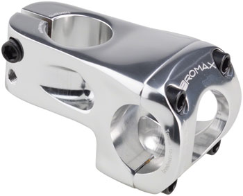 Promax Banger 48mm Front Load Stem for 31.8mm Bars Silver EA BMX Stems