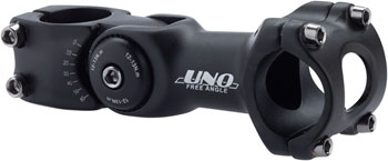 Kalloy 820 Stem - 110mm, 31.8 Clamp, Adjustable, 1 1/8", Aluminum, Black EA Stems