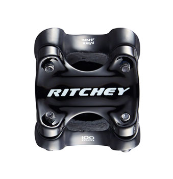 Ritchey WCS C-260 Stem Replacement Face Plate: Wet Black EA Stem Small Part