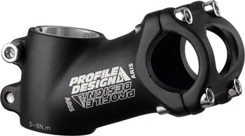 Profile Design Aris Stem - 90mm, 26 Clamp, +/-25, 1 1/8", Aluminum, Black EA Stems