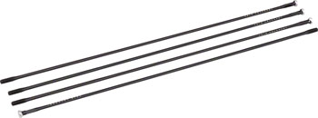 Industry Nine EN305 BC360 and BC450 27.5" 32 Hole Spoke Kit: 278 and 280mm Black KIT Spoke Kit