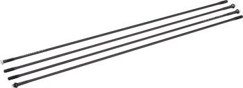 Industry Nine Trail and Ultralite 235 29" 24 Hole Spoke Kit: 295 and 299mm Black KIT Spoke Kit