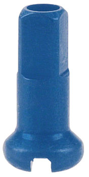 DT Swiss Standard Spoke Nipples - Aluminum, 2.0 x 12mm, Blue, Box of 100 Blue BOX Spoke Nipple